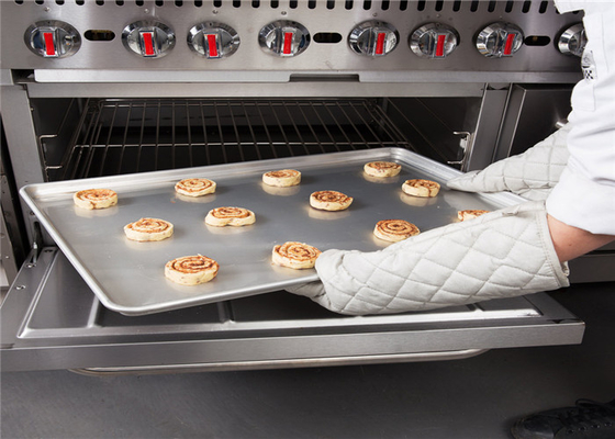 RK Bakeware China Foodservice NSF Full Size Алюминиевый Нонстик Пекарная поднос / Алюминиевый лист Панель Провод в ремешке, 13 х 18