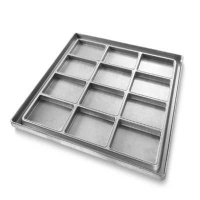 RK Bakeware China Foodservice NSF Glaze Nonstick Rectangular Square Aluminum Pizza Baking Pan (Пицца из алюминия) Пекарня для пиццы из алюминия