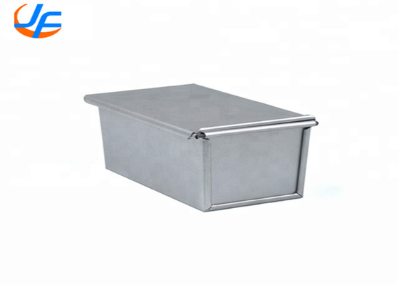 RK Bakeware China Manufacturer-Single Aluminum Pullman Loaf Bread Pan With Cover / Baking Mould Cake Toast Bread Mould (Подготовка пекарни из алюминия)