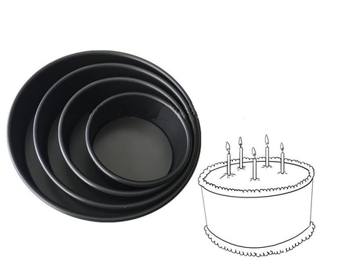 RK Bakeware China Foodservice NSF Коммерческая 4 дюймовая круглая кастрюля для сырого торта