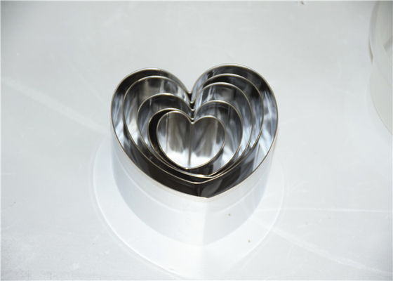 RK Bakeware China Foodservice NSF Нержавеющая сталь Mousse Cake Ring, Круглое сердце Квадратный десерт Mousse Ring