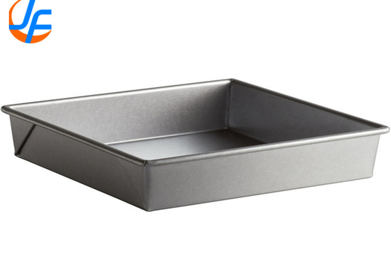 RK Bakeware China Foodservice NSF 8x 8 Неприкасаемая глазурная прямоугольная тортовая форма Нержавеющая сталь Стальная тортовая кастрюля