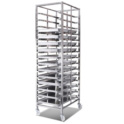 RK Bakeware China-Z Frame Nesting Stainless Steel Baking Trolley Double Oven Rack Для оптовых пекарен