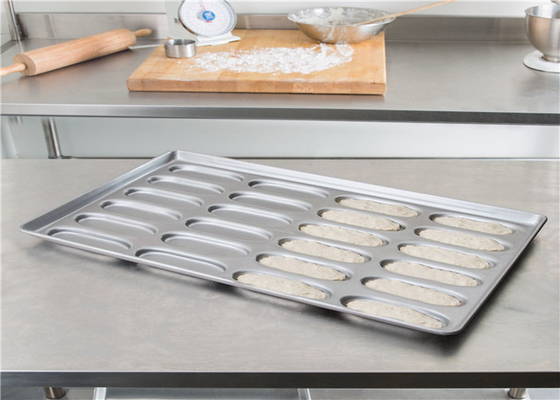 RK Bakeware China Foodservice NSF 24 Mold Алюминиевые тарелки для кексов / алюминированная сталь Коммерческая кастрюля для хот-догов