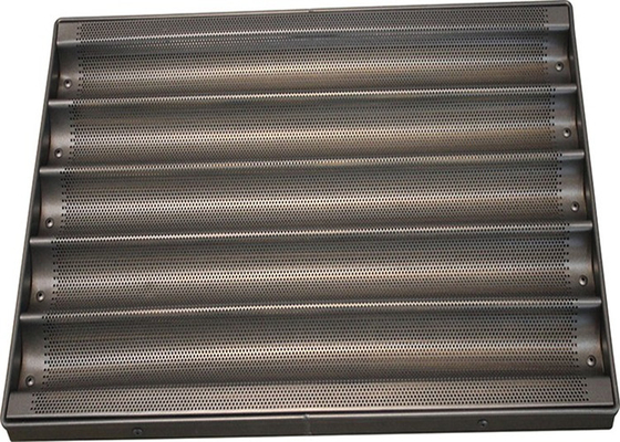RK Bakeware China Glazed Aluminum Baguette Baking Tray / Пост для хот-догов / Пакет для кексов