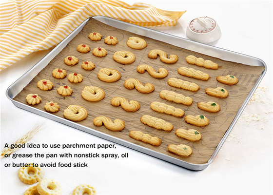 RK Bakeware China Custom Алюминиевая плитка для выпечки, плитка для выпечки Печенье для хлеба 18&quot;X26&quot;X1&quot;