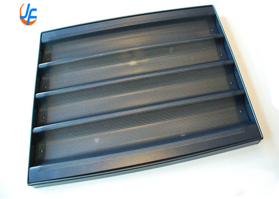 RK Bakeware China Foodservice 5 рядов Алюминиевый беспривязный перфорированный багетный трей