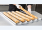 RK Bakeware China Неприкасаемая алюминиевая багетта Пекарня с перфорированной французской хлебной кастрюлей