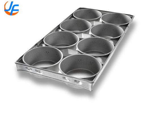 RK Bakeware China Foodservice Чикаго Металлический силиконовый глазурованный круглый угол Торт/сыр Торт Пекарная поднос Неприкасаемая