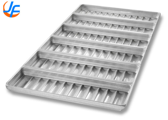 RK Bakeware China-52435 Стеклянный неприкасающийся 18 плесень Алюминиевый стальной горячий пес Бун-Пан