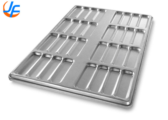 RK Bakeware China Foodservice 41053 Чикаго Металлический остекленный алюминированный стальной тупой конец Hoagie Bun Pan Tray
