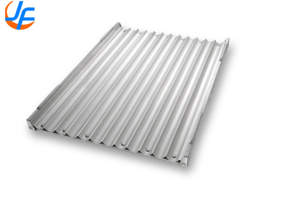 RK Bakeware China Foodservice 42465 Commercial 32 Mold Glazed Aluminized Steel Clustered Hot Dog Bun Pan (Коммерческая 32 формообразованная глазуризованная алюминиевая стальная сковорода)
