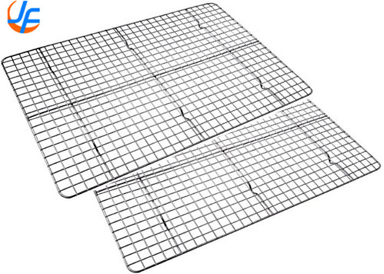 RK Bakeware China-16 Gauge Wire in Rim Aluminum Sheet Pan with Footed Cooling Rack / Pan Grate (РК Бэйквейер Китай-16-размерная проволока в обрамлении из алюминиевого листа)