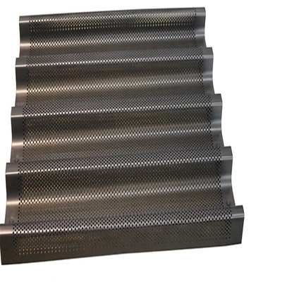 RK Bakeware China Foodservice NSF Nonstick 6 рядов Багетная палитра Хлебная палитра Пекарная палитра Французская хлебная плесень