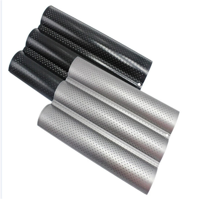 RK Bakeware China Foodservice NSF Перфорированные 3-слотные формы Багуетта Пекарная поднос Французская хлебная сковородка