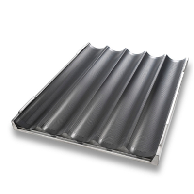 RK Bakeware China Foodservice NSF Hoagie Bun Pan/Slider Bun Pan/Square Ciabatta Roll Baking Tray (Рекламная пекарня в Китае)