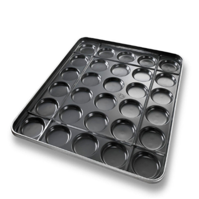 RK Bakeware China Foodservice NSF Durashield Coating Hamburger Pan Baking Tray с структурными ребрами