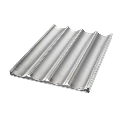 Rk Bakeware China Алюминиевый 5 ломтик Багетный поднос / Французская хлебная сковородка