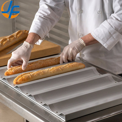 RK Bakeware China Foodservice NSF 5 Loaf Nonstick Aluminum Eurogliss Багетт Пекарня/ Французская хлебная сковородка