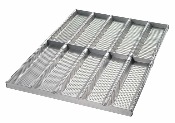 RK Bakeware China Foodservice NSF Commercial Bakeware 5 Count 3 Inch Sub Sandwich Roll Pan Baking Tray (РК Бэйквейер Китай Фудсервис НСФ Коммерческая Бэйквейер 5 Счет 3-дюймовый суб сэндвич ролл Панель для выпечки)