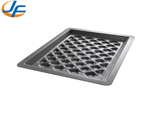 RK Bakeware China-Pizza Hut Hardcoat Anodize Aluminum Diamond Grill Pan (Рикомендуемая продукция для пекарни из Китая)
