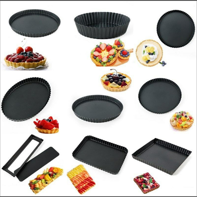 Rk Bakeware China-Hard Coat Fluted Round Aluminum Pizza Form Pan (Стаканка из алюминия для пиццы)