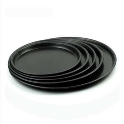 Rk Bakeware China-Hard Anodize Coat Thin Crust Aluminum Pizza Tray (Рекламные изделия для выпечки из алюминия)