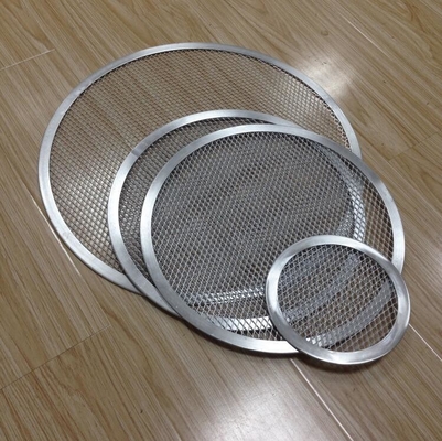 RK Bakeware China Foodservice NSF 16 дюймовый алюминиевый пиццерийный экран и алюминиевая пиццерийная сковородка