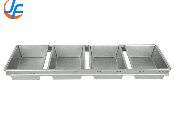RK Bakeware Foodservice NSF Commercial 4 ремни Алюминиевые хлебные сковороды