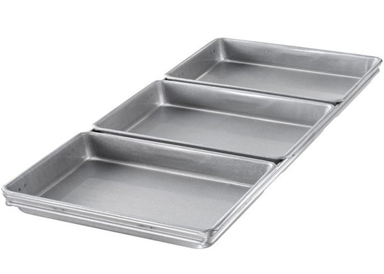 RK Bakeware China Foodservice NSF 4 ремней Пульман хлебные сковороды, алюминиевая стальная хлебная сковорода с бутербродом