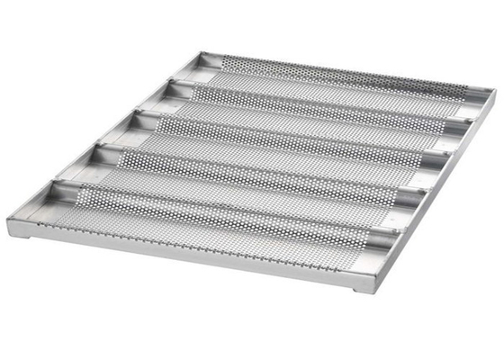 RK Bakeware China Foodservice NSF Неприкасаемая глазура 4 ремни Алюминированная стальная печь хлебная сковородка
