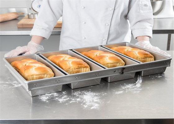 RK Bakeware China Foodservice NSF Custom 680g 4 ремни глазурованный нестыковочный хлебный хлеб