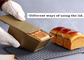 RK Bakeware China Foodservice NSF Glaze Pullman хлебная сковородка с крышкой из алюминия хлебные тосты пекарня