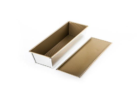 RK Bakeware China- 680 г гофрированные алюминиевые хлебные сковороды/ Нонстик Пуллман хлебные сковороды