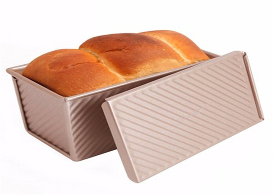 RK Bakeware China Foodservice NSF Telfon Nonstick Pullman Хлебная кастрюля с крышкой