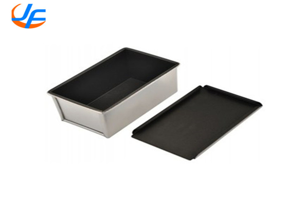 RK Bakeware China Foodservice NSF Sandwich Bread Pan Pullman Алюминиевые кастрюли для хлеба, квадратные кастрюли для тоста с крышкой