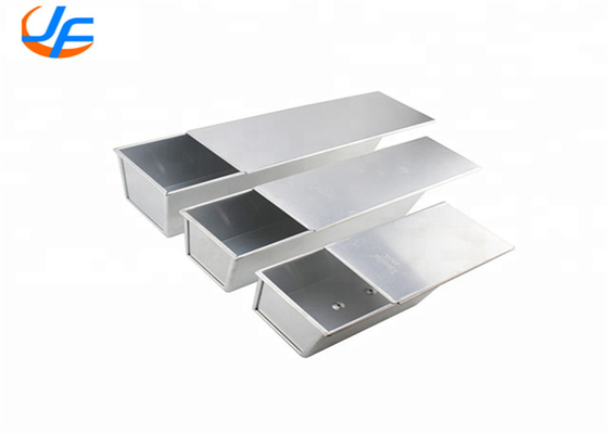 RK Bakeware China Manufacturer-Single Aluminum Pullman Loaf Bread Pan With Cover / Baking Mould Cake Toast Bread Mould (Подготовка пекарни из алюминия)