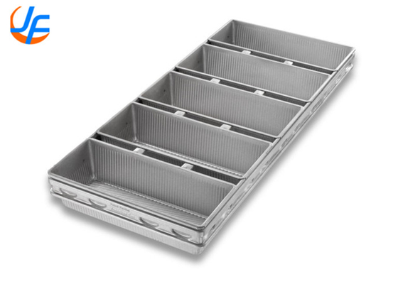 RK Bakeware China-Chicago Металлический 4 ремней открытый верхний пульман хлебная сковородка глазурированная для оптовых пекарен