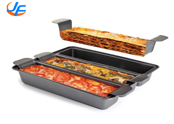 RK Bakeware China Foodservice NSF Telfon Coat Алюминиевые хлебные сковороды Пульман Три чашки хлебные сковороды Медная трисагня