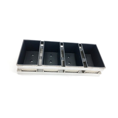 Rk Bakeware China Manufacturer-6 Strap Glazed Aluminized Steel Bread Loaf Pan/Sandwich Loaf Pan/Jumbo Loaf Pan/Сандуковый хлебный хлебный хлебный хлеб