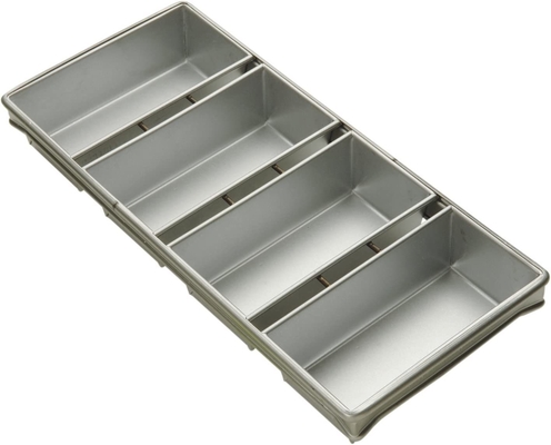 Rk Bakeware China-Foodservice 904935 Коммерческая пекарня 12,25 дюймов х 4,5 дюймов 3 ленточные хлебные кастрюли