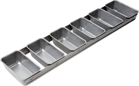 Rk Bakeware China-Foodservice 904935 Коммерческая пекарня 12,25 дюймов х 4,5 дюймов 3 ленточные хлебные кастрюли