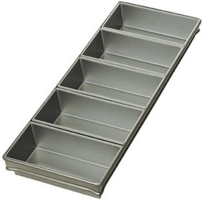 Rk Bakeware China-Foodservice 904935 Коммерческая пекарня 12,25 дюймов х 4,5 дюймов 3 ленточные хлебные кастрюли
