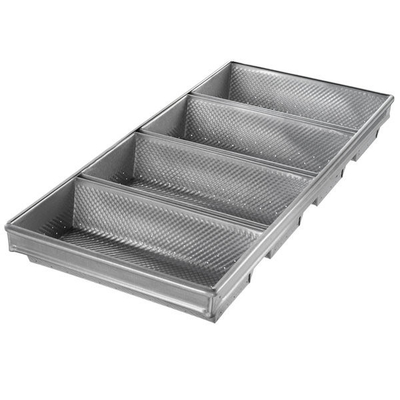 Rk Bakeware China-Foodservice 44405 Стеклянная 3-полосатая алюминированная стальная печь хлебная кастрюля