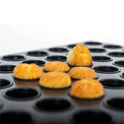 Rk Bakeware China-48 Cup Glazed Aluminized Steel Specialty Brownie Bite Tray/ Square Muffin Tray (Специальное блюдо для печенья из алюминиевой стали)
