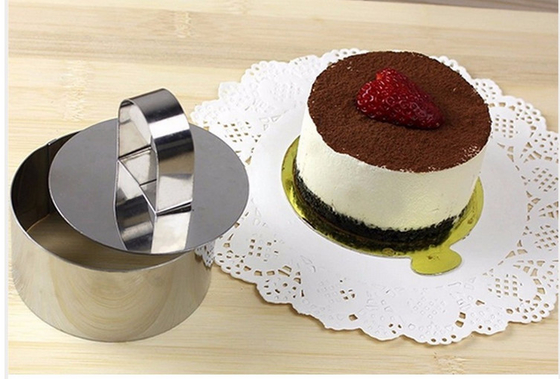 RK Bakeware China Foodservice NSF Нержавеющая сталь 8 дюймовый Mousse Ring
