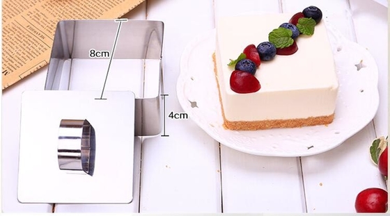 RK Bakeware China Foodservice NSF Квадратная форма Mousse Ring Пастельное кольцо