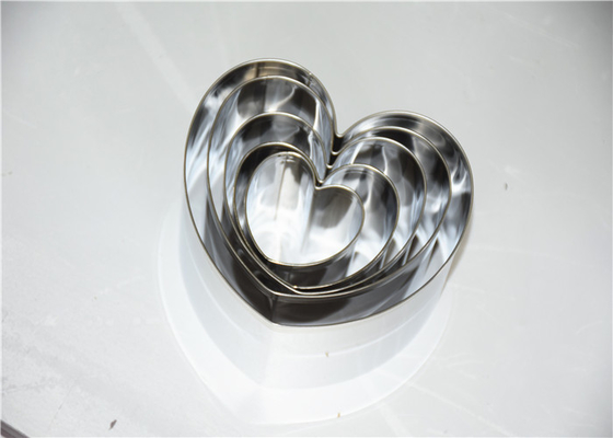 RK Bakeware China Foodservice NSF Нержавеющая сталь Mousse Cake Ring, Круглое сердце Квадратный десерт Mousse Ring