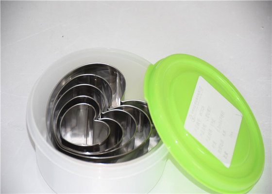 RK Bakeware China Foodservice NSF Нержавеющая сталь Mousse Cake Ring, Круглое сердце Квадратный десерт Mousse Ring