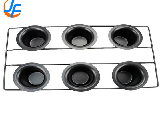 RK Bakeware China Foodservice NSF 6 чашек Нержавеющая сталь Неприкасаемая кастрюля